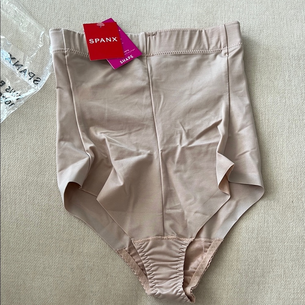 SPANX High-Waisted Shapewear in Beige